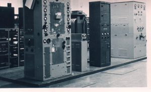 Black and White image of SWB8 Transmitter